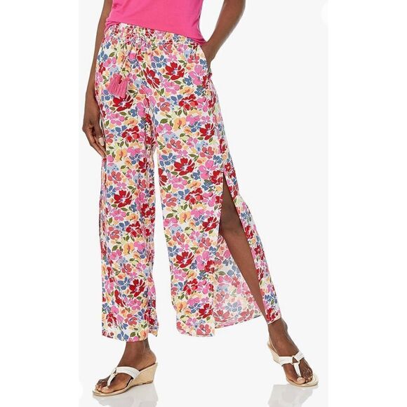 Roxy Women's Tropical Rhythm Beachy Pants - Picture 1 of 6